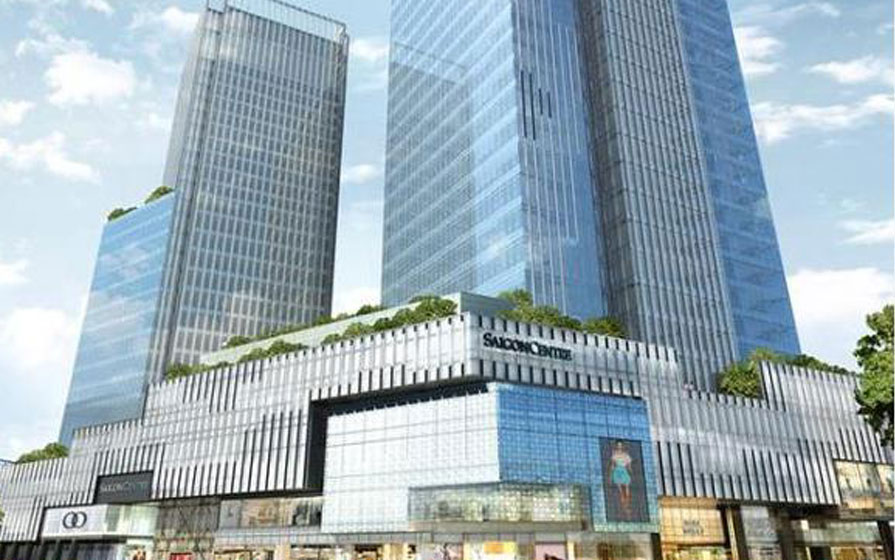 越南胡志明市西贡中心